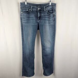 SILVER JEANS Elyse Slim Boot Jean Womens 30 / 31 Mid Rise Stretch Denim